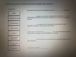 Solved Select The Keyword Or Phrase That Will Best Comple Chegg Com