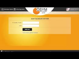 Ösym sınavlarına giren öğrenciler, akademisyenler, memur adayları vb. Osym Ais Giris Yapma Nasil Giris Yapilir Youtube