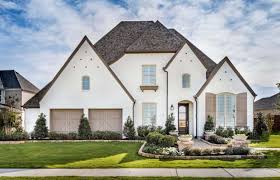 Highland Homes 208 Model Home At Star Trail 55s 56s In Prosper Tx Highland Homes House Exterior Home Landscaping