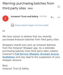 Two biggest problems for meal delivery apps like postmates and how to solve them. I Don T Know Why I Received This Email And I Didn T Understand I Never Purchased Batches From Third Party I Didn T Even Know It Existed I Only Do Batches From My Shopper