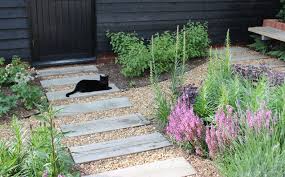 Gravel comes in handy when sitting a plant inside a decorative planter. How To Use Railway Sleepers In Your Garden Houzz Uk