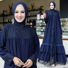 Model baju gamis babydoll untuk pesta. Lrs Model Baju Gamis Brokat Pesta Muslim Terbaru Di Tahun 2020 2021 Shopee Indonesia