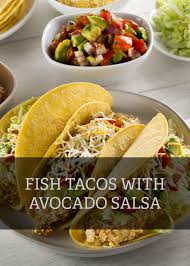 Maybe you would like to learn more about one of these? Concord Foods Fish Tacos With Avocado Salsa