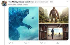Civil war and its memes also became prominent, usually inserting captions of godzilla and kong saying disagreeing. Godzilla Vs Kong Vs Tall Girl Godzilla Vs Kong In 2021 Godzilla Vs Godzilla Kong Godzilla