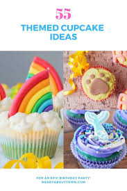 Theme Birthday Cupcake Ideas For Boys 55 Themed Cupcakes For An Epic Birthday Party Cupcake Recipes For Kids Themed Cupcakes Easy Cupcakes Decoration