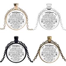 Save 6% with coupon (some sizes/colors) get it as soon as mon, may 10. Buy To My Daughter Necklace Fashion Mother Daughter Pendant Necklace Gift From Mom Jewelry Long Necklace At Affordable Prices Price 1 Usd Free Shipping Real Reviews With Photos Joom