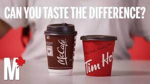 Buy any size cup of coffee, at any time of the day, and it's only $1. Tim Hortons Vs Mcdonalds Feast