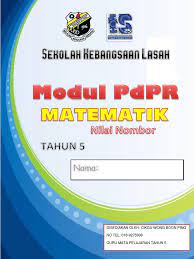 So please help us by uploading 1 new document or like us to download Modul Pdpr Tahun 5 Matematik Wong