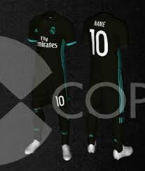 The black and aero reef coloring looks fantastic together. Real Madrid 2017 18 Kits Leaked