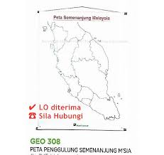 Jata negara merupakan lambing rasmi negara malaysia. Peta Semenanjung Malaysia Hitam Putih Malaukuit