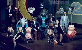 Sing Cast Poses With Animated Animal Counterparts In Exclusive Photos Sing Movie Sing Cast Sing Trailer