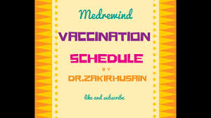 Vaccination Schedule India