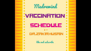 vaccination schedule india