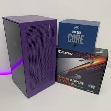 Dodged a bullet on having to fix the potential shorting problem. Custom Purple Nzxt H1 Nzxt H1 Mini Itx Mini Itx Case