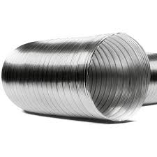 Semi Inox Celik Kenetli Yari Esnek Yuksek Isiya Dayanikli Flex Borular Kaan Bacasi Somine Bacasi Borulari Ce Havalandirma Borusu Endustriyel Boru Endustriyel