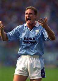 Gascoigne's time at lazio was a bit of a circus. Paul Gascoigne An Englishmen Abroad The Laziali