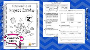 Cuadernillo de segundo grado de matematicas secundaria by edmundo7alvarez. Excelente Cuadernillo De Repaso Escolar Para El Segundo Grado De Primaria Primavera 2019 Material Didactico Y Planeaciones