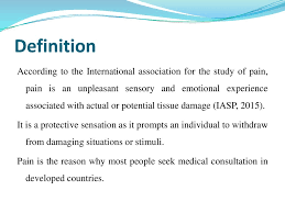 Pain A General Overview Ppt Download
