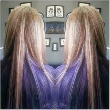 Violet hair is ideal for a woman who is always dreaming of wearing a beautiful shade that will turn heads this shade highlights some long brown strands that also have a hint of pink. Schwarzkopf Vibrance 9 1 Sarasota Bradenton Hair Salon