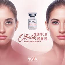 Com esse tratamento, a luta contra as olheiras se torna muito mais fácil!  Conheça o NCTF, um composto de ácido-hialurônico não reticulado e mais 55  ativos nutritivos para a derme. Esse composto
