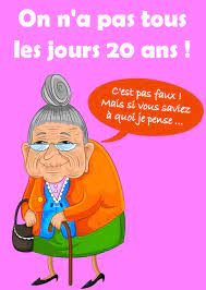 Carte On N A Pas Tous Les Jours 20 Ans Envoyer Une Vraie Carte Anniversaire Humour Des 0 99 Merci Facteur