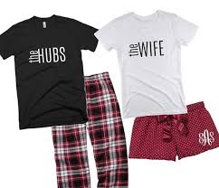 Get the best matching couple swimsuits there is something special about giving your partner a gift that is part of a matching pair. Couples Pajamas Matching Pajama Sets Personalized Couples Pajamas Pants And Tiny Dot Shorts Couple Shirts Disney Inspired Fashion Honeymoon Outfits