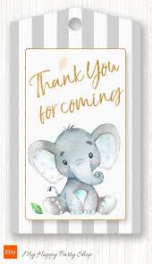 10 printable baby shower favor tags and gift tags! Elephant Favor Tags Printable Cute Elephant Tags Baby Shower Favor 1st Birthday Little Peanut Gift Tags Instant Download Bsu046b In 2021 Baby Shower Invitations For Boys Elephant Baby Shower Theme