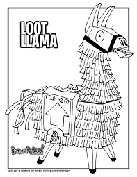 Learn how to draw the llama from fortnite. How To Draw The Loot Llama Fortnite Battle Royale Drawing Tutorial Draw It Too