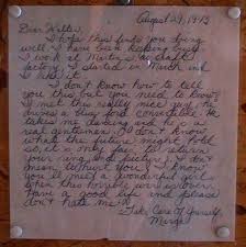The Letter From 1943 Single And Happy Break Up Letters Dear John Letter