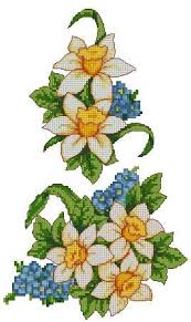Download your free cross stitch pattern for free and enjoy countless hours of stitching. Daffodil Linen Set Cross Stitch Flowers Cross Stitch Floral Cross Stitch