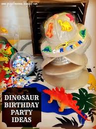 Dinosaur Birthday Cake For 6 Year Old Boy A 6 Years Old Dinosaur Themed Dig And Excavation Pit Puzzle Birthday Party With Images Dinosaur Birthday