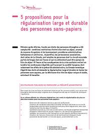 10:16 bina stars 7 649 strasbourg: 5 Propositions Pour La Regularisation Large Et Durable Des Personnes Sans Papiers La Cimade