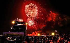 Photos Dance Fireworks And A Giant Puppet On Show At World Cup Opening Ceremony Firstpost Opening Ceremony World Cup Fireworks