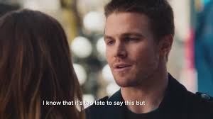 Oliver and Laurel Kissing Scenes Arrow