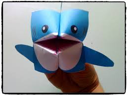Un Requin En Origami Origami Craft Activite Manuelle Mer