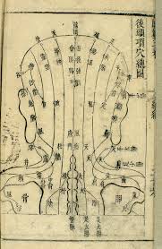 File Acupuncture Chart Of Back Of Head 17th C Chinese