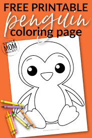An individual can also look at woodworking with ipe coloring pages image gallery that many of us get prepared to discover the image you are searching for. Free Printable Penguin Coloring Page Simple Mom Project