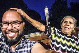 My mom once told me, 'Because of...