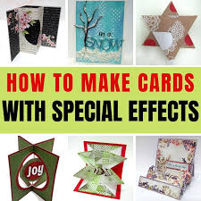 She loved it and it was really pretty. How To Make Amazing Cards With Easy Special Effects Christmas Cards To Make Handmade Cards Diy Christmas Card Design