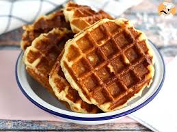 Gaufres Liegeoises Traditionnelles Recette Ptitchef Receta Waffles Gofres Recetas De Comida