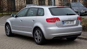 Audi A3 Sportback Tdi Ambition 8pa 3 Facelift Heckansicht 3 Marz 2012 Ratingen Audi A3 Wikipedia Audi A3 Audi Audi A3 Sedan