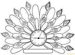 Charming alarm clock coloring page online idea. Clocks Coloring Pages Coloring Home