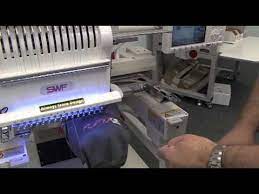 Swf Embroidery Machine Training Tip How To Thread Youtube Swf Embroidery Machine Commercial Embroidery Machine Commercial Embroidery