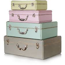 Extra Small Decorative Storage Suitcase Suitcase Storage Decorative Storage Pastel Home Decor