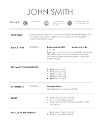 The right resume format can capture a recruiter or hiring manager's attention. Internship Resume Template