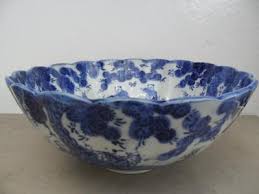 Asian blue and white bowls. Chinese Blue And White Bowl