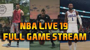 Watch free nba streams online on pc, tablet and phone. Nba Live 19 Ps4 Full Game Epic Live Stream Exclusive Gameplay Featuring All Modes Youtube