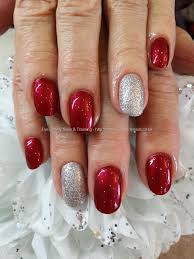 These acrylic nail designs are glamorous and unique, giving you the inspiration we've compiled 115 photos of some of the most gorgeous acrylic nail designs to help you decide what look you're after. Im Not Really A Waitress Opi Polish With Silver Glitter Ring Finger Over Acrylic Nails Nails Life Hailslife Com