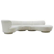 Living room sectionals near you: Mid Century Modern Curved Serpentine Cloud Sectional Sofa At 1stdibs
