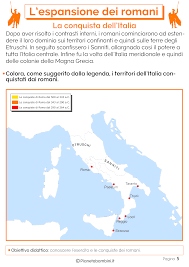 Posted on 20 luglio 2014 by enrico dettoni. L Espansione Dei Romani Schede Didattiche Per La Scuola Primaria Pianetabambini It Schede Didattiche Scuola Insegnare Storia